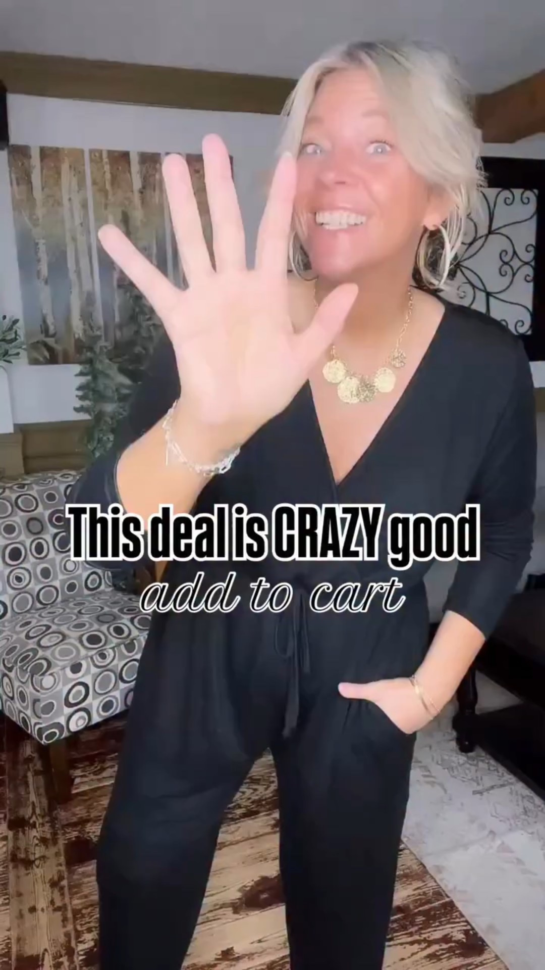 the most perfect comfy, stretchy and soft jumpsuit from Bloomchic. I’m 190lbs/5’7.5” tall wearing the size 12 and it’s a perfect fit. 

.
.
#howtostylevideo #stylereel #jumpsuitstyle #midsizeoutfitinspo #howtowearit

#LTKFindsUnder50 #LTKMidsize #LTKSaleAlert