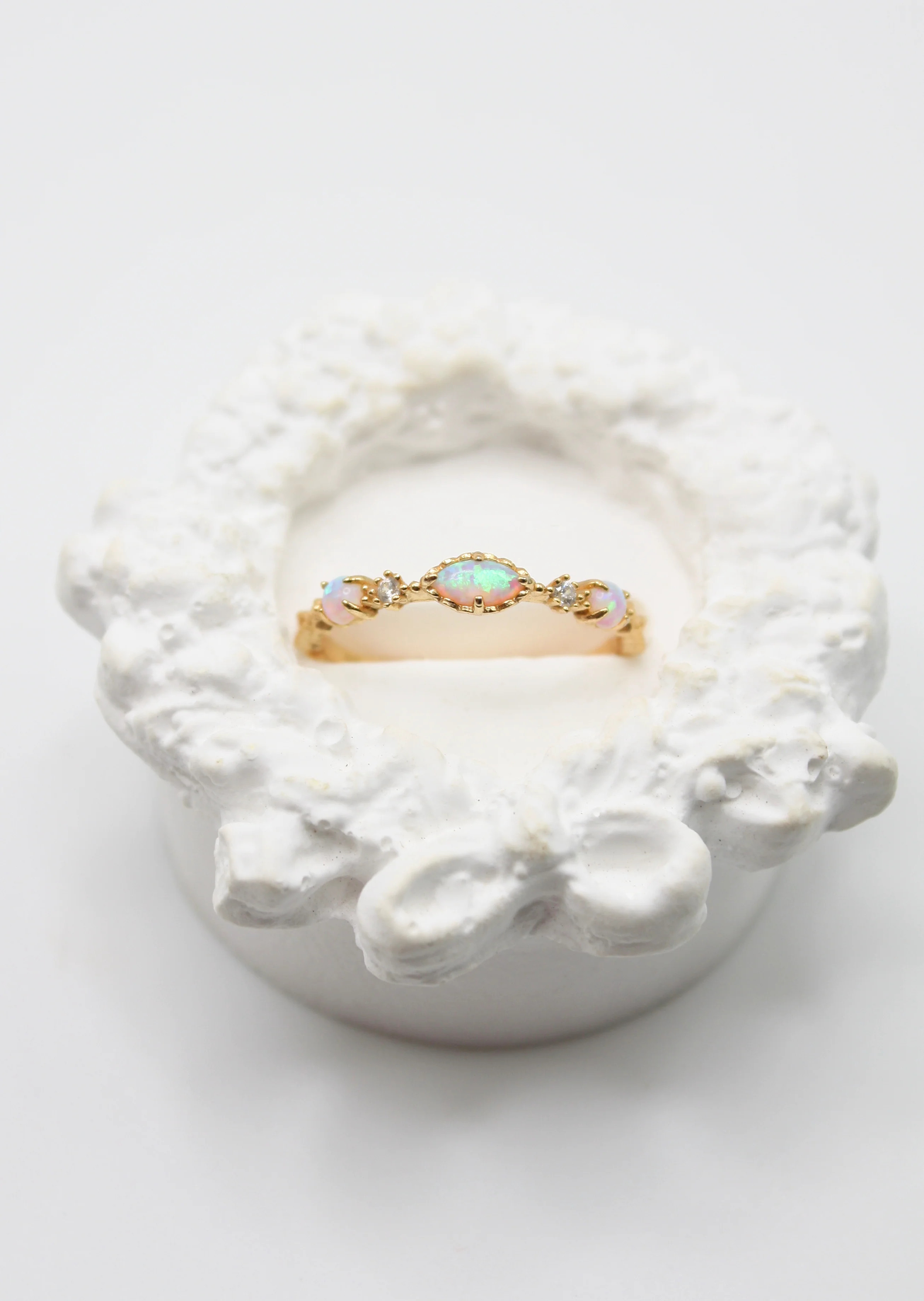 Opal Luster Ring | 18k Gold Jewelry by Apelila | Apelila Jewelry