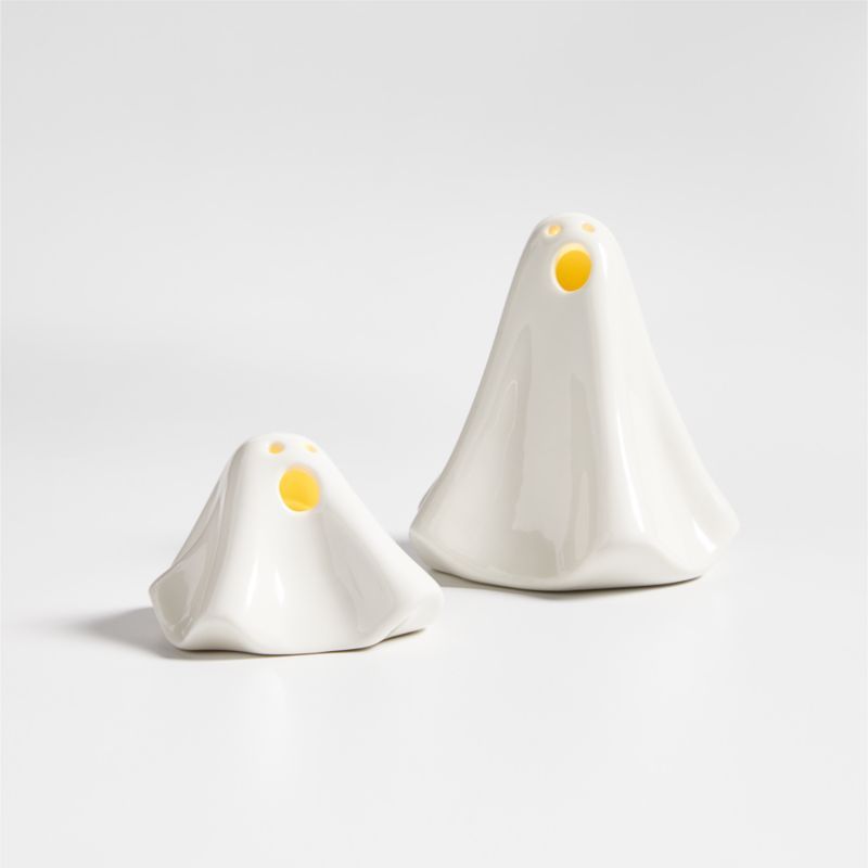 Ceramic LED Ghosts | Crate & Barrel | Crate & Barrel