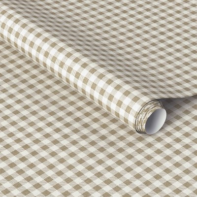 Gingham Taupe Wallpaper - Threshold™ | Target