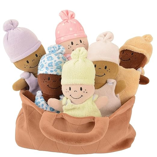 Creative Minds Basket of Babies Soft Baby Dolls, Sensory Toys, Multicultural, Diversity, Inclusio... | Amazon (US)