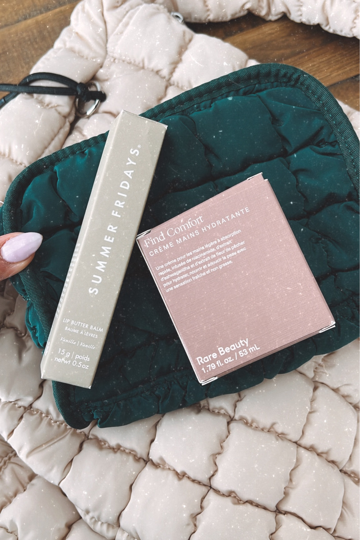 The cutest pouch to organize my Free People Quilted Carryall and some Sephora restocks  

#LTKGiftGuide #LTKItBag #LTKBeauty