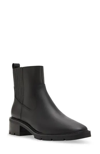 Blondo Harlen Waterproof Bootie in Black Leather at Nordstrom Rack, Size 9.5 | Nordstrom Rack