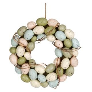 13" Mixed Speckled Egg Wreath by Ashland® | Michaels Stores
