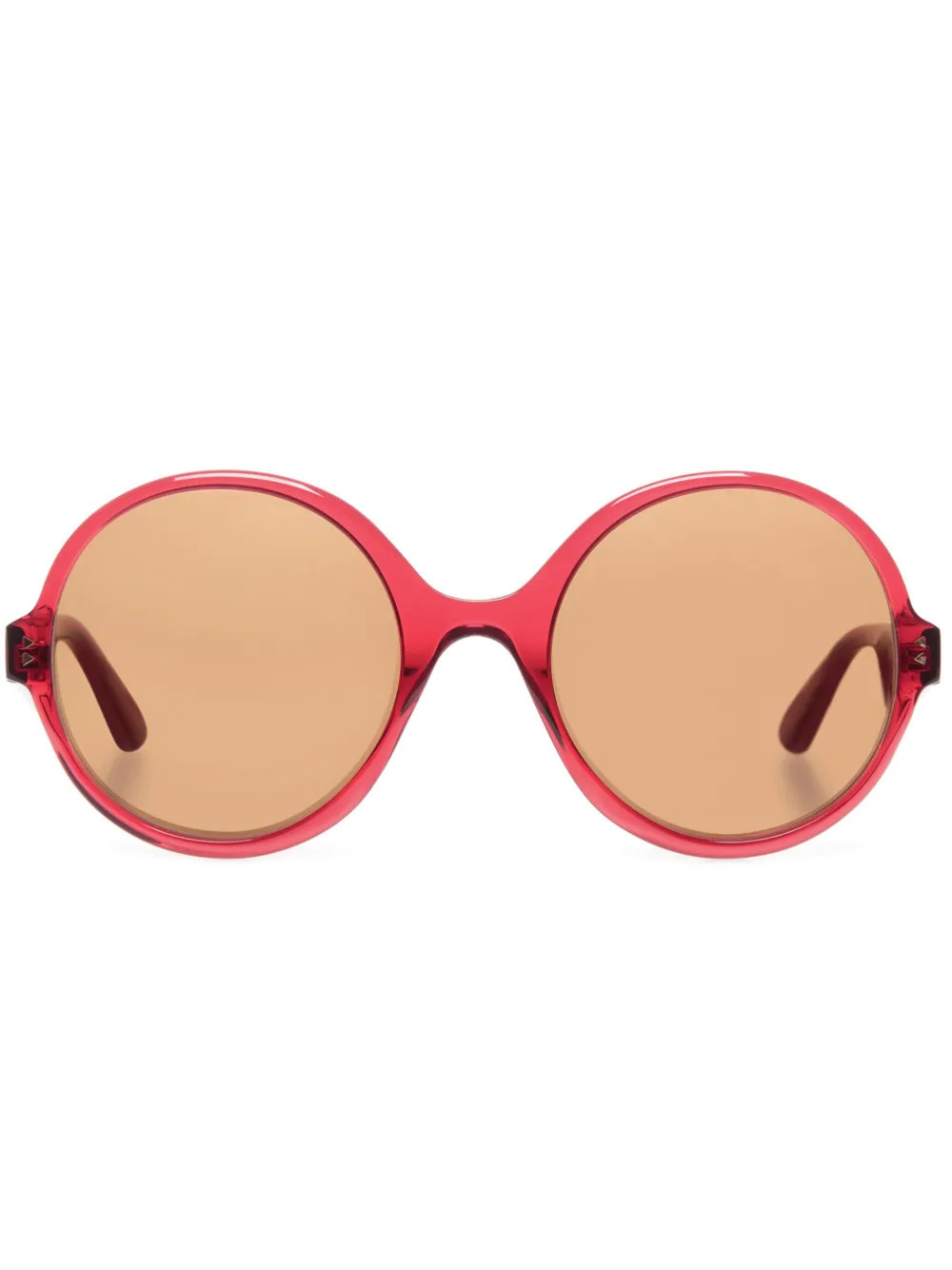 Bally round-frame sunglasses - Red | Farfetch Global