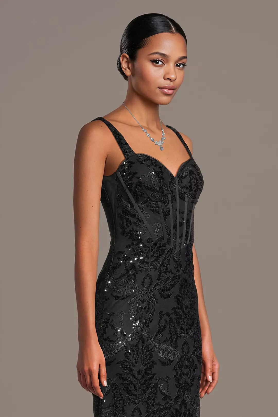 Sequin Tank Mermaid Dress | David's Bridal