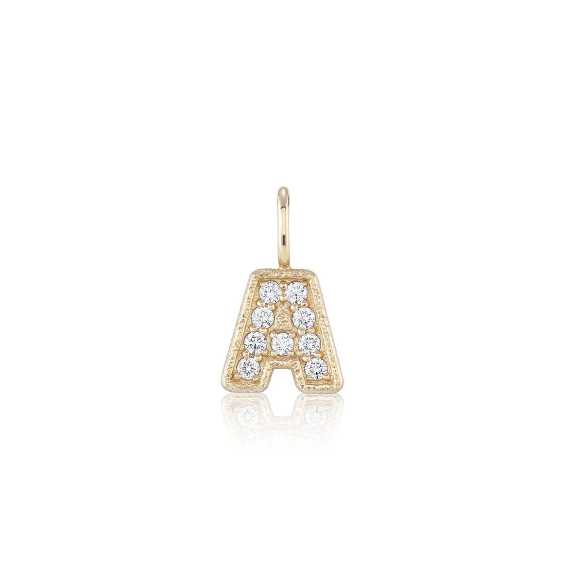 Diamond Signature Letter Charm | Milestones by Ashleigh Bergman