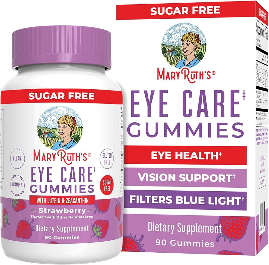 MaryRuth Organics Eye Care Gummies | Zeaxanthin and Lutein | 45 Day Supply | Eye Care Gummy for A... | Amazon (US)