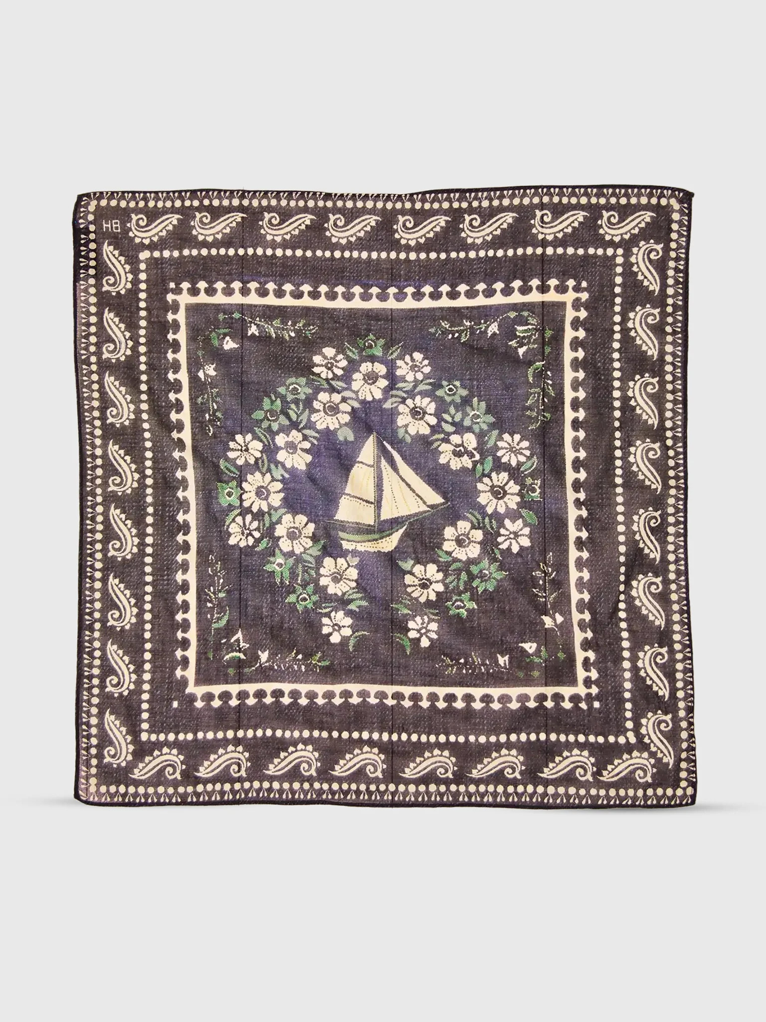 HUNTER BELL
                      
                     Women's Printed Scarf | Saint Bernard