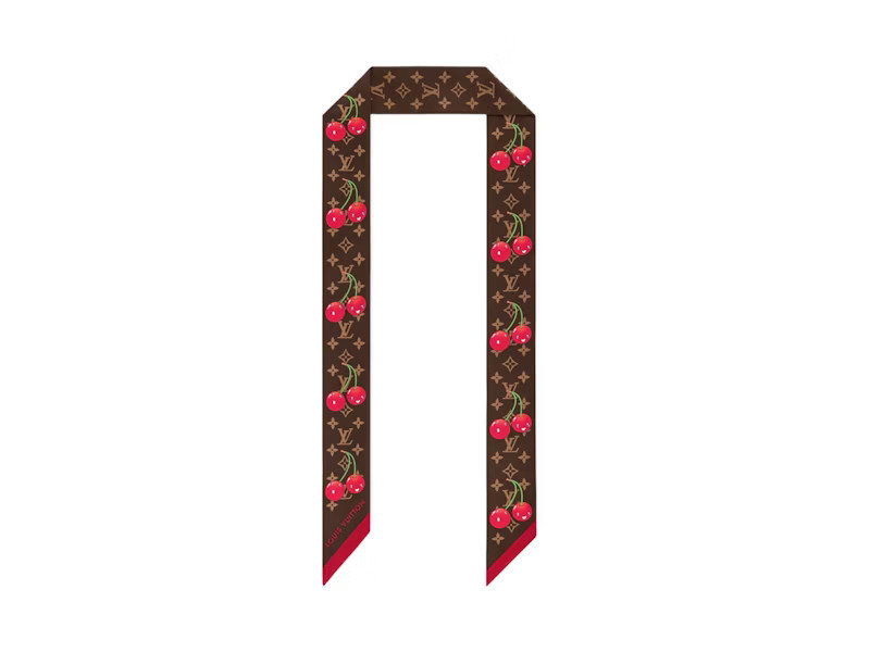Women's Louis Vuitton x Takashi Murakami Monogram Cherry Bandeau in Brown | StockX