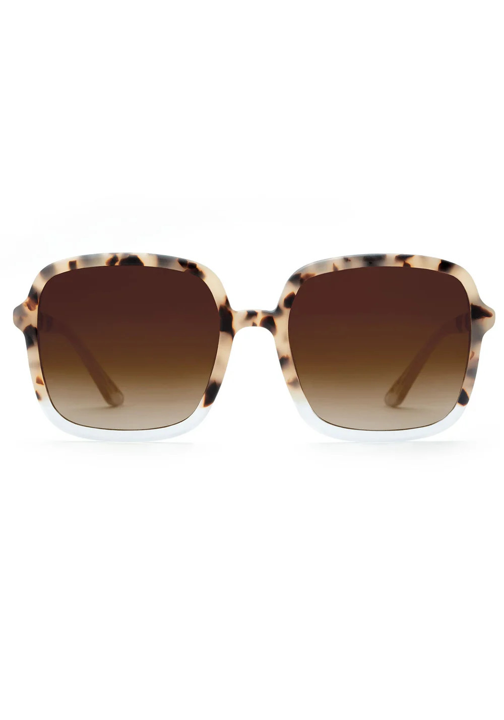 Matte Oyster to Crystal | KREWE Eyewear