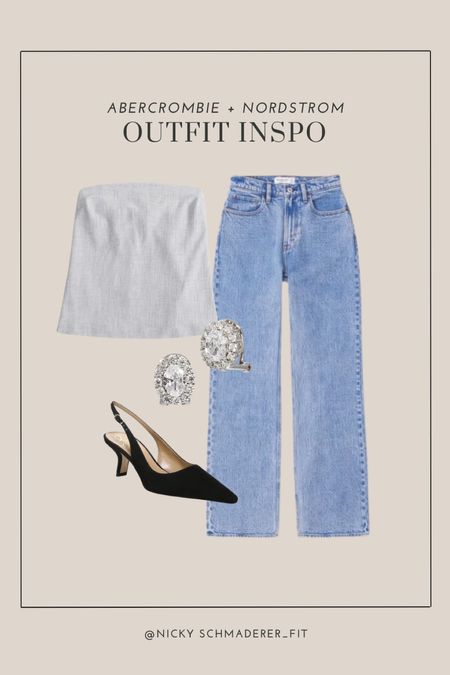 Outfit inspo from Abercrombie and Nordstrom. Cute for girls brunch or date night 

#LTKSeasonal #LTKstyletip