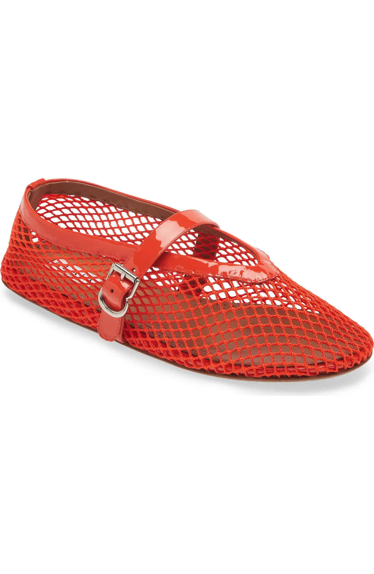 Fishnet Ballerina Flat (Women) | Nordstrom