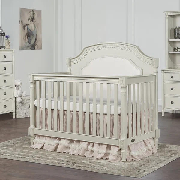 Julienne 4-in-1 Convertible Upholstered Crib | Wayfair North America