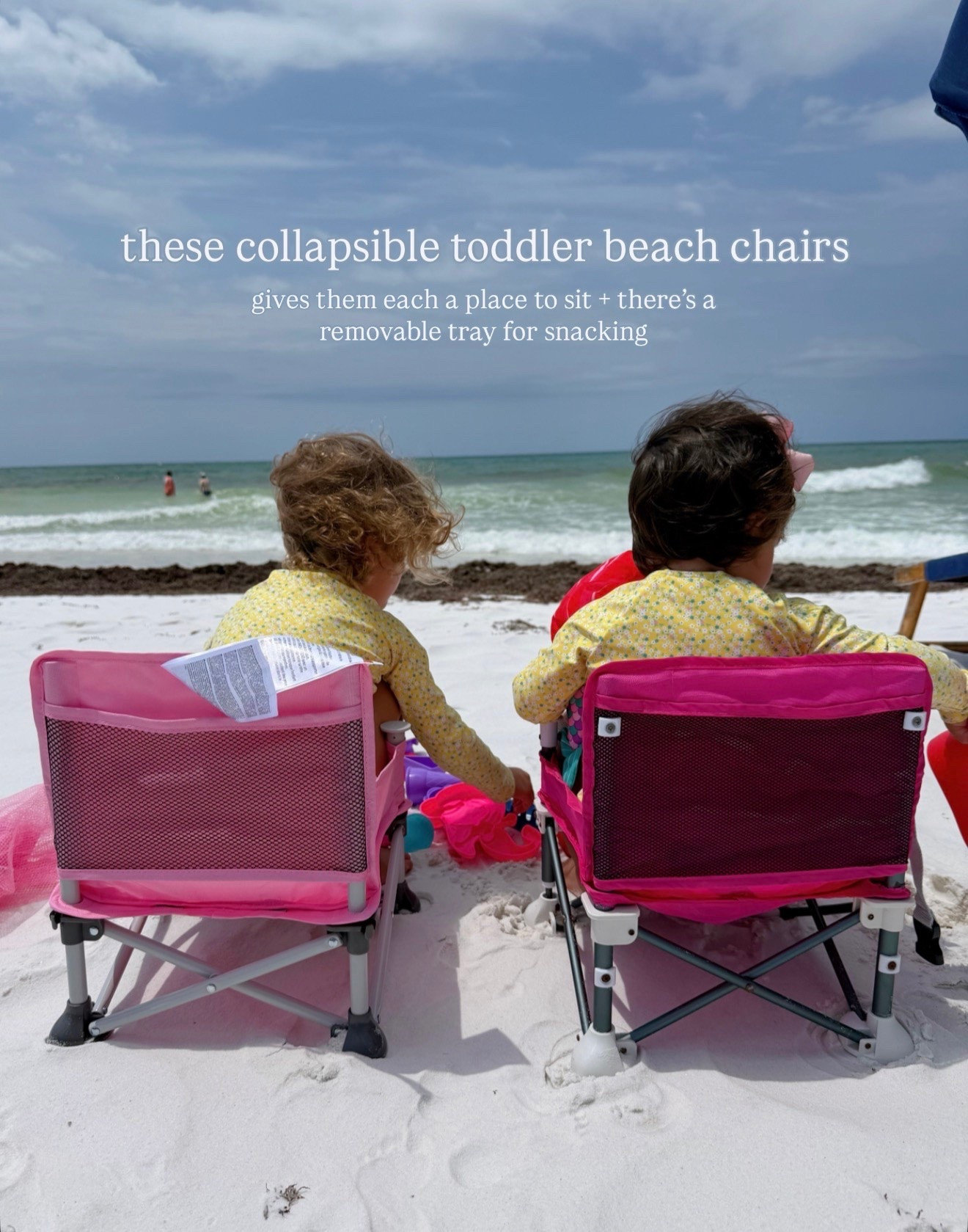 Toddler beach chairs!