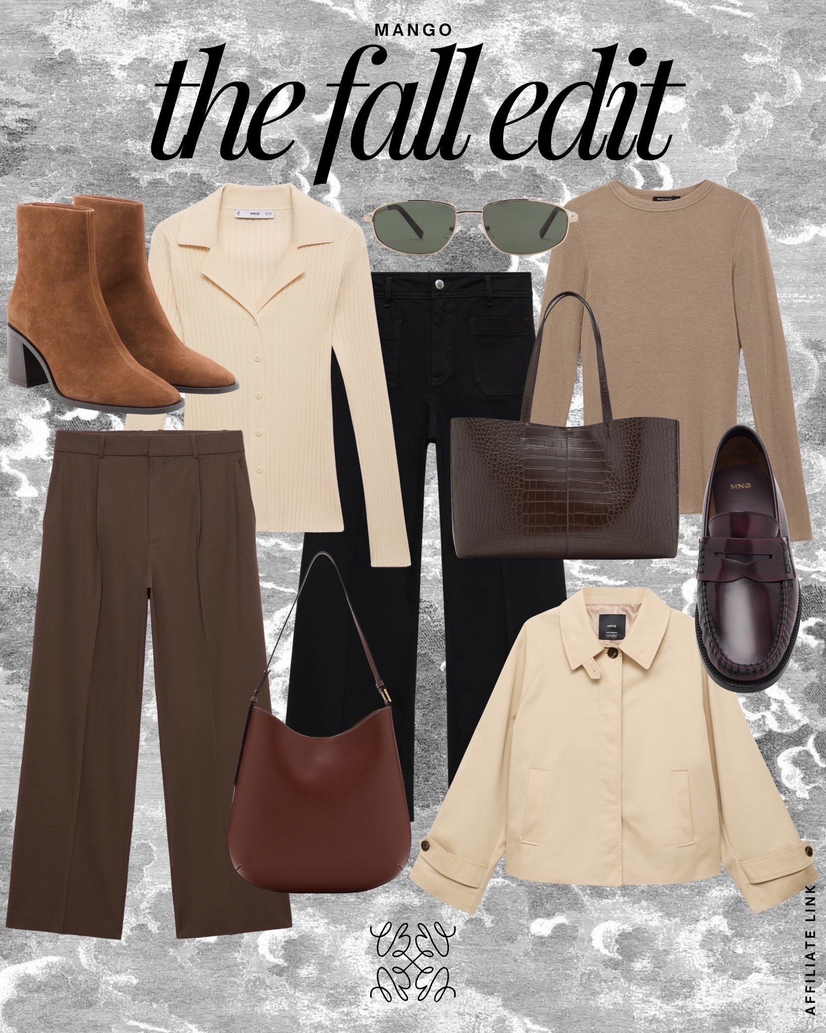 Polished layers, rich textures, and timeless Mango staples that make dressing easy. From tailored trousers to classic loafers and structured bags, these are the versatile pieces I’ll be reaching for all season.

#MangoStyle #MangoFinds #LTKFallStyle #LTKFinds #FallOutfits #NeutralStyle #AffordableStyle #LTKWishlist#LTKStyleTip 

#LTKFindsUnder100 #LTKFindsUnder50 #LTKSeasonal