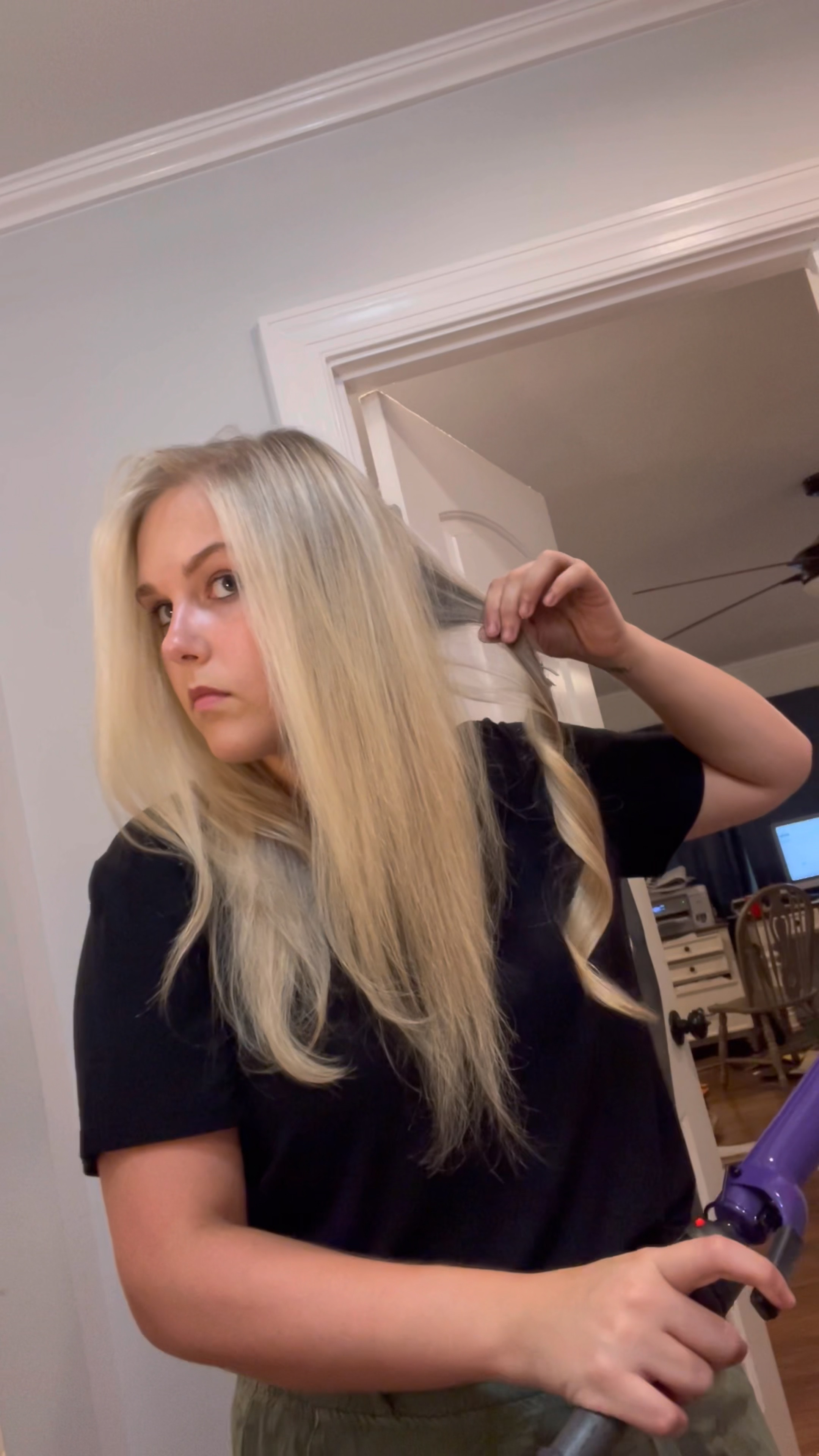 Blowout & curling 

#LTKbeauty #LTKFind