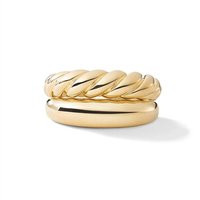 Domed Ring, Croissant Dome Ring, Chunky Bold Statement Edgy Style, Stacking | Etsy (US)