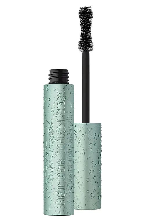 Too Faced Better Than Sex Waterproof Mascara in Black at Nordstrom, Size 0.27 Oz | Nordstrom