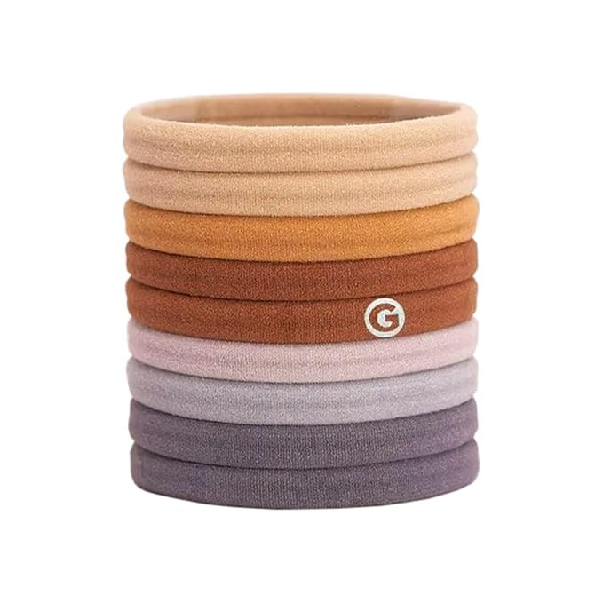 GIMME Bands Fine Hair Ties | No Break Microfiber Fine Hair Elastics | A Firm Yet Gentle All Day H... | Amazon (US)
