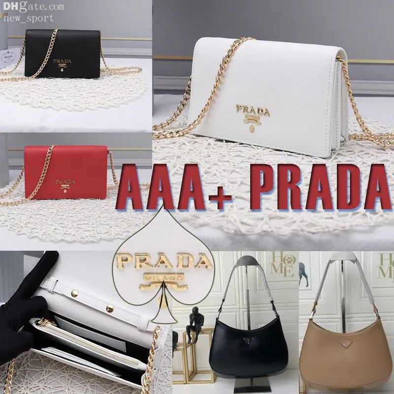 AAA+ PRADA Luxury Lady stewardess bag Shoulder Bag Leather Classic Underarm Hobo Bags Fashion Lad... | DHGate