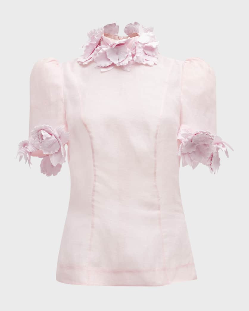 High Tide Flower Body Shirt | Neiman Marcus