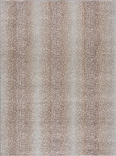Pointblank Tan Leopard Print Rug | Boutique Rugs