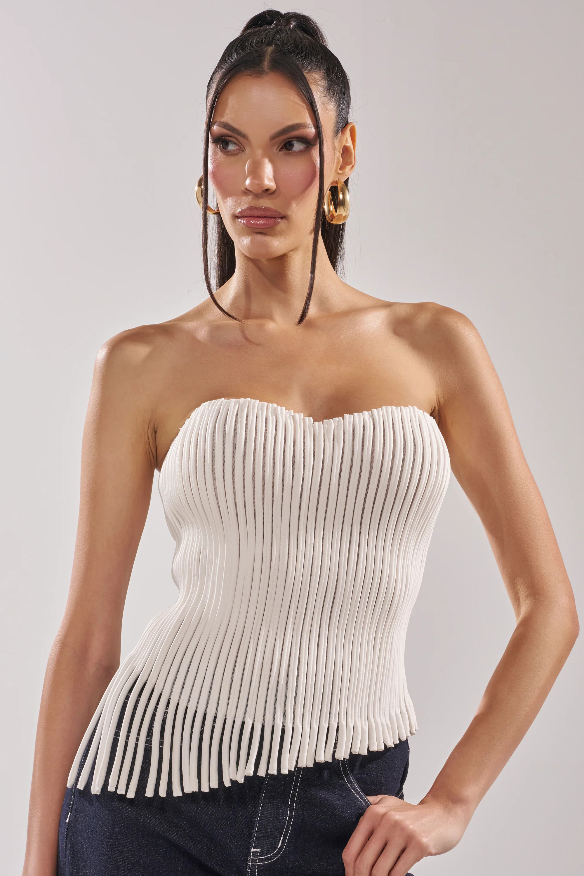 GINA FRINGE CORSET | AKIRA