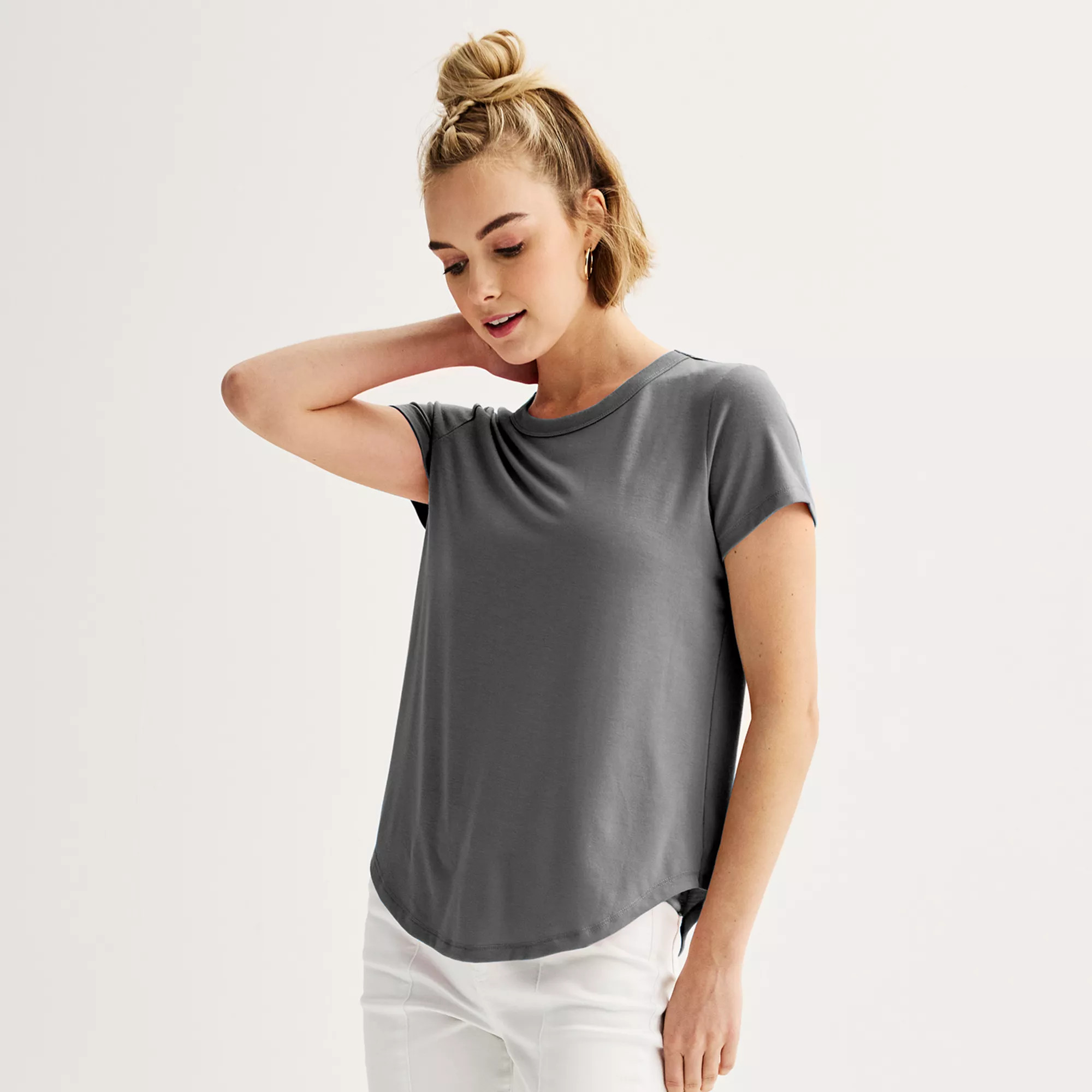 Juniors' SO\u00ae Short Sleeve Crewneck Tee | Kohl's