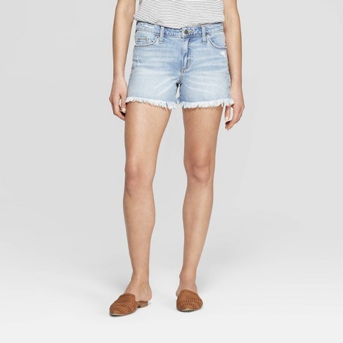 Women's High-Rise Jean Shorts - Universal Thread™ Light Wash | Target