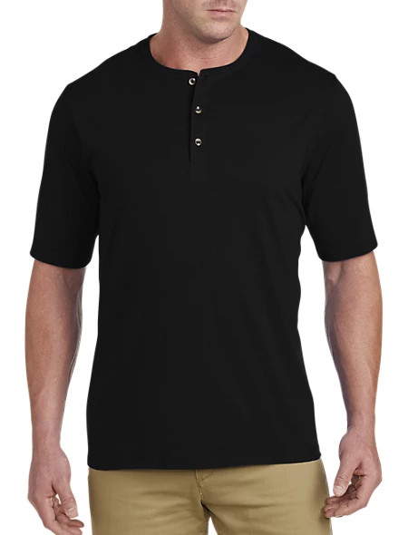 HB Solid Henley | Destination XL