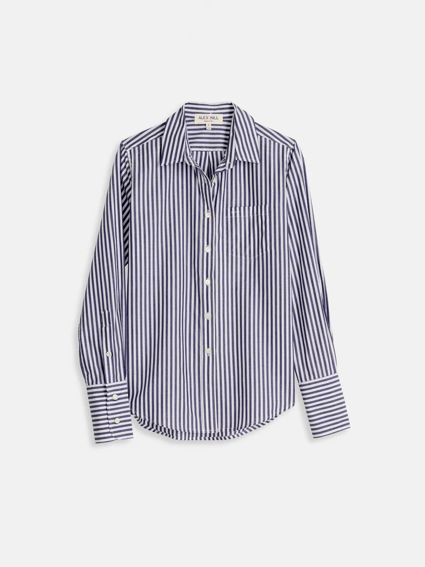 Wyatt Shirt in Stripe | Alex Mill