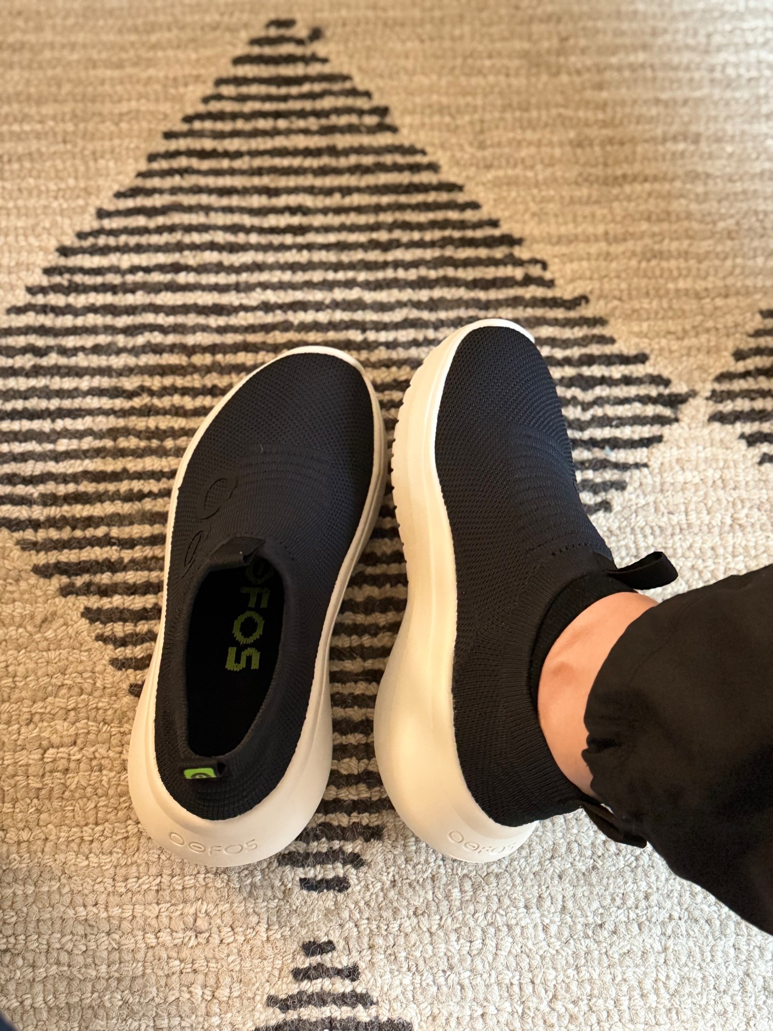 OOFOS active recovery shoes. These feel great on my walks! If you have foot pain, check these out! Slip on. True to size. Nice arch support too. On sale on Amazon right now! 

#LTKSaleAlert #LTKActive #LTKOver40