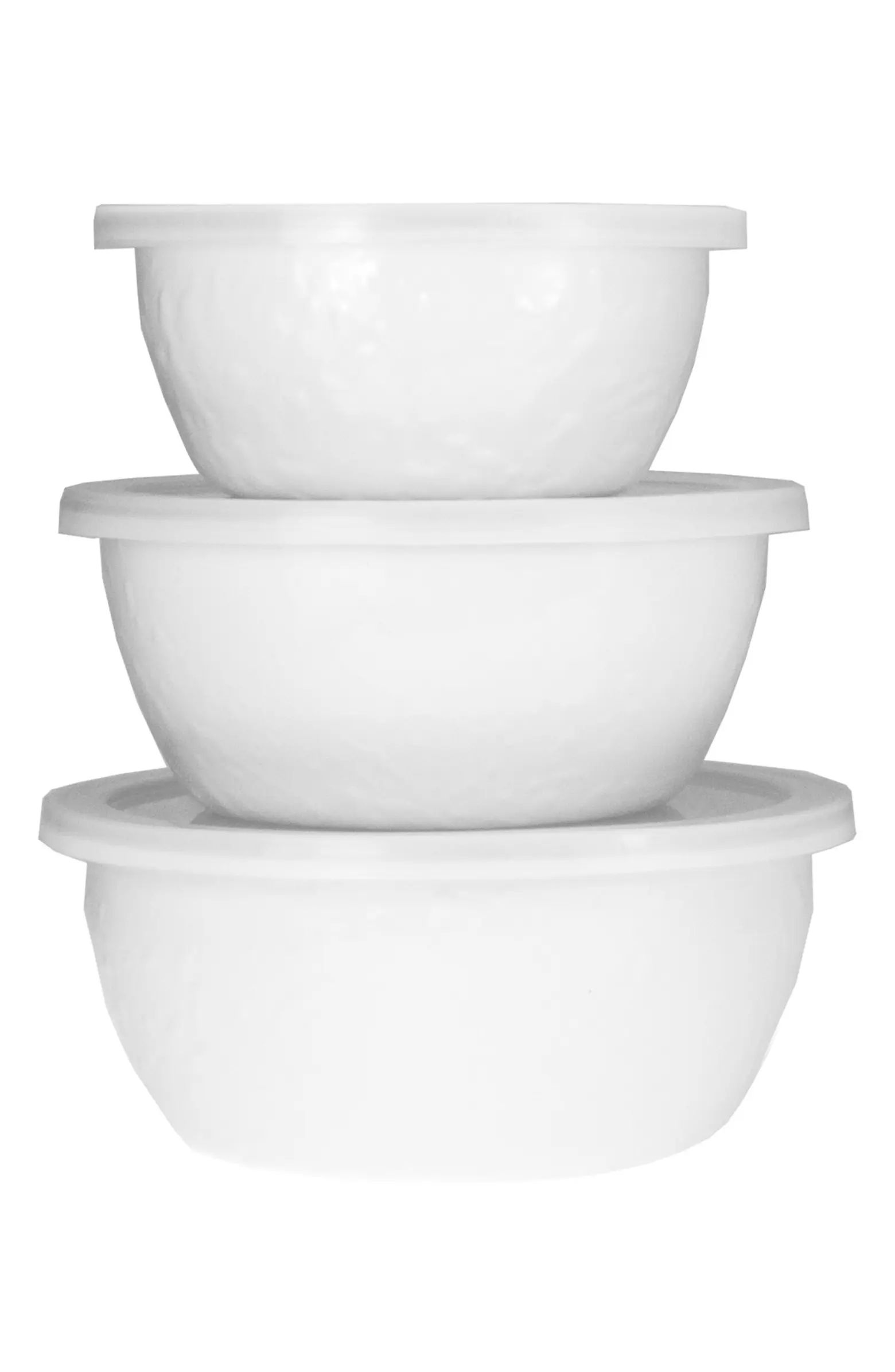 Enamelware Set of 3 Nesting Bowls | Nordstrom