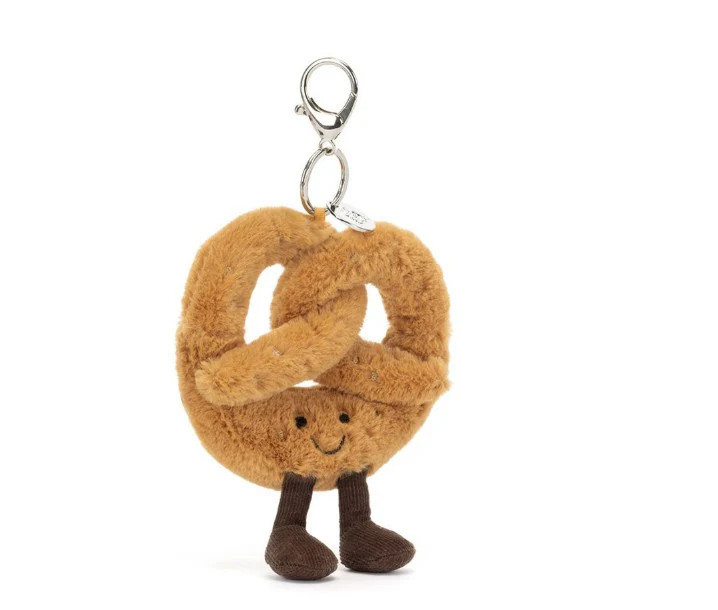 Jellycat Amuseables Pretzel Bag Charm | Safari LTD