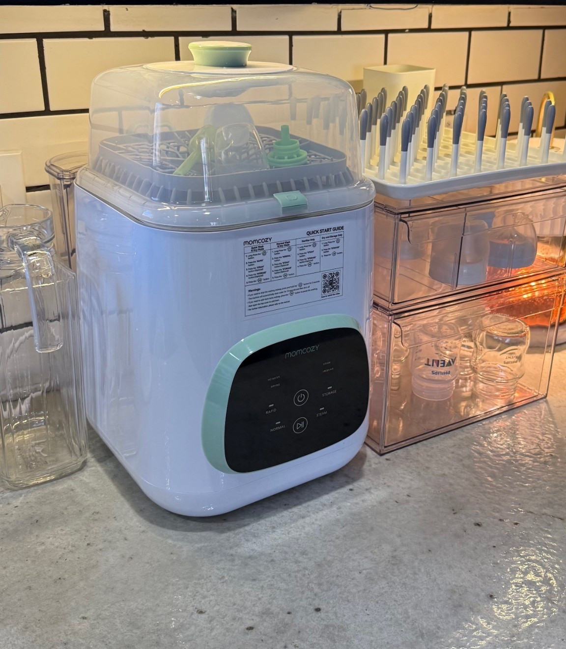 Bottle station! 

#LTKmomlife #LTKHoliday #LTKCyberWeek