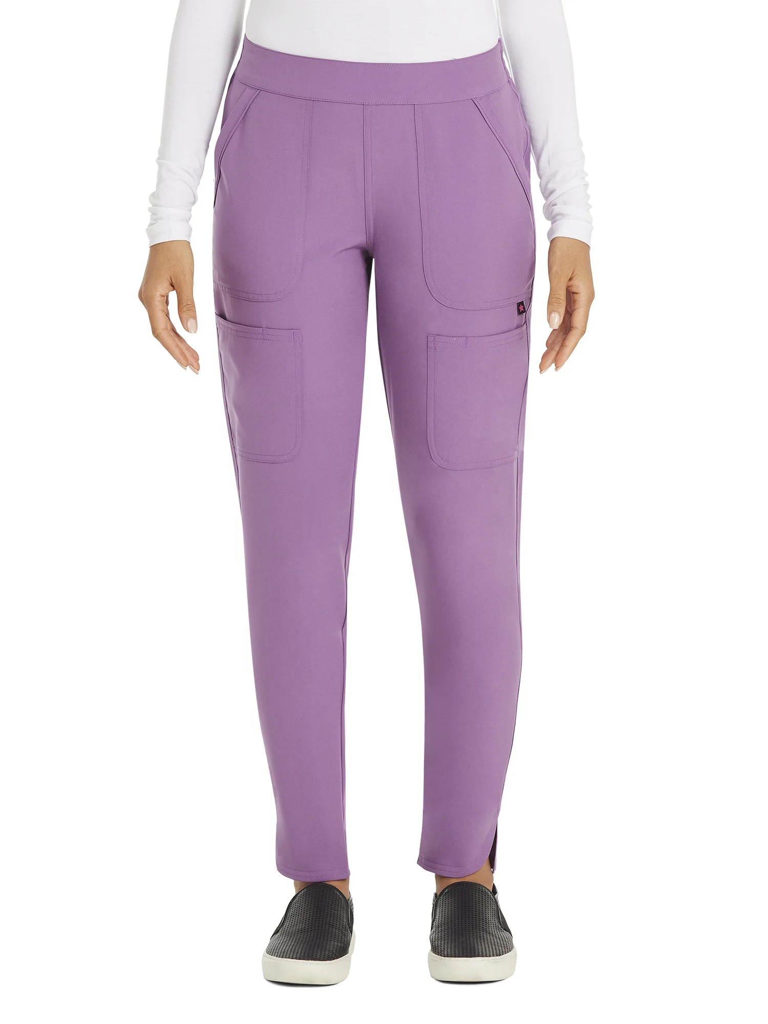 Scrubstar Women's Fashion Stretch Pull-On Straight Leg Cargo Scrub | Walmart (US)