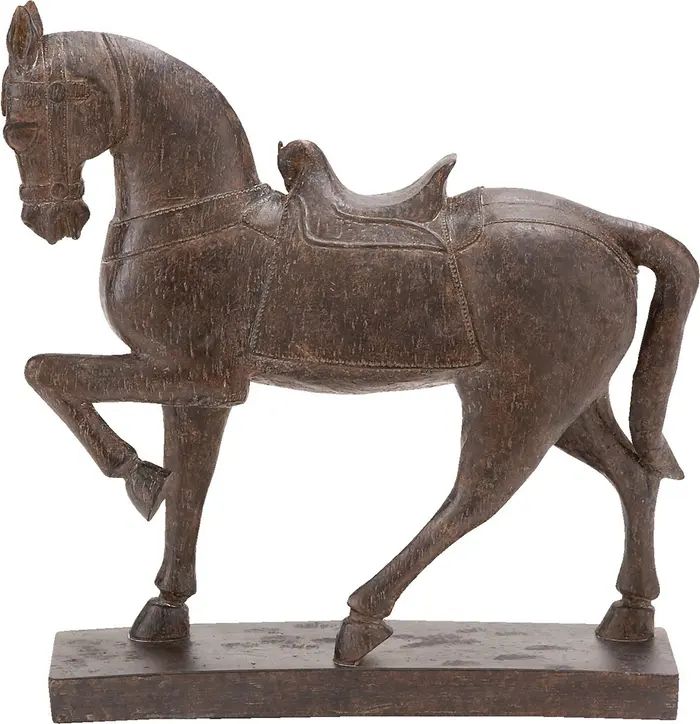 Traditional Resin Prancing Horse Sculpture | Nordstrom Rack