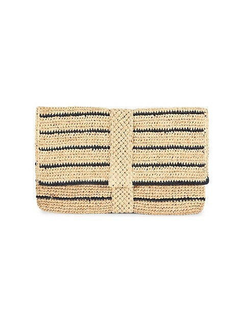 ​Whitney Striped Clutch | Saks Fifth Avenue OFF 5TH