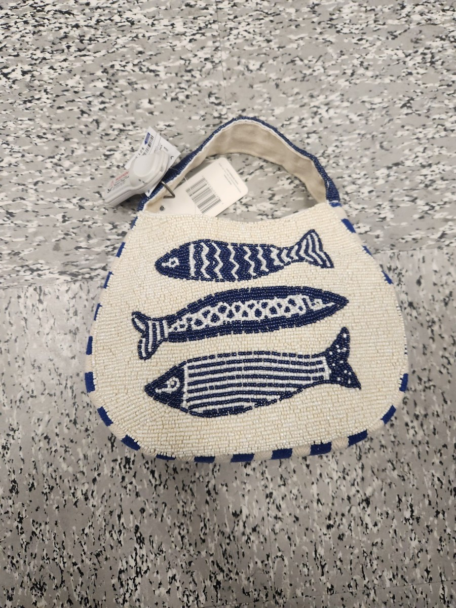 Lulu Viral Beaded Sardine Hand Bag Small Hobo Super Cute Titktok | eBay | eBay US