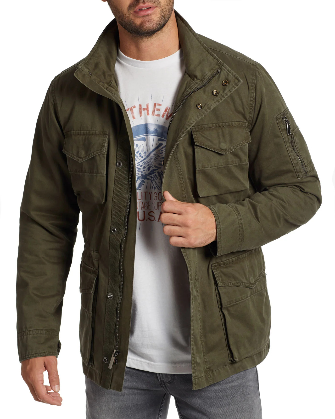 SPRINGHILL SHERPA-LINED JACKET | Flag & Anthem