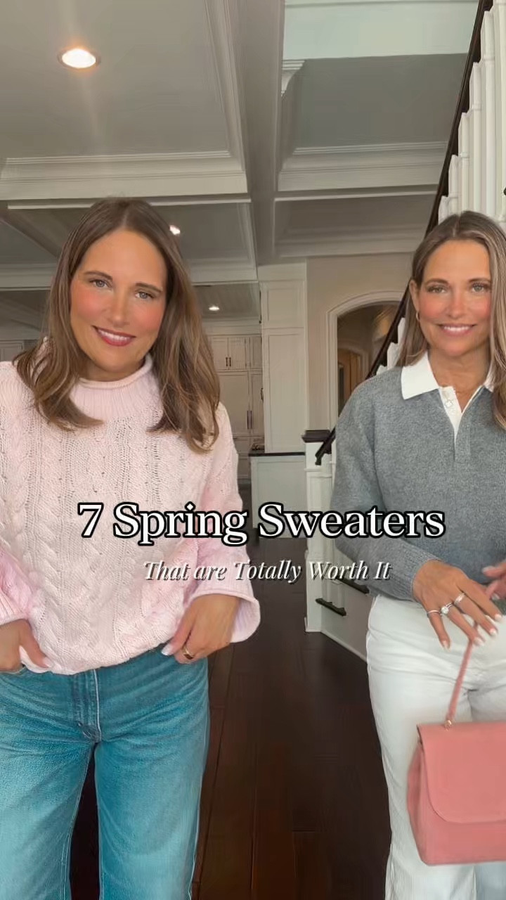 Our latest spring sweater selections! s

#LTKOver40 #LTKMidsize