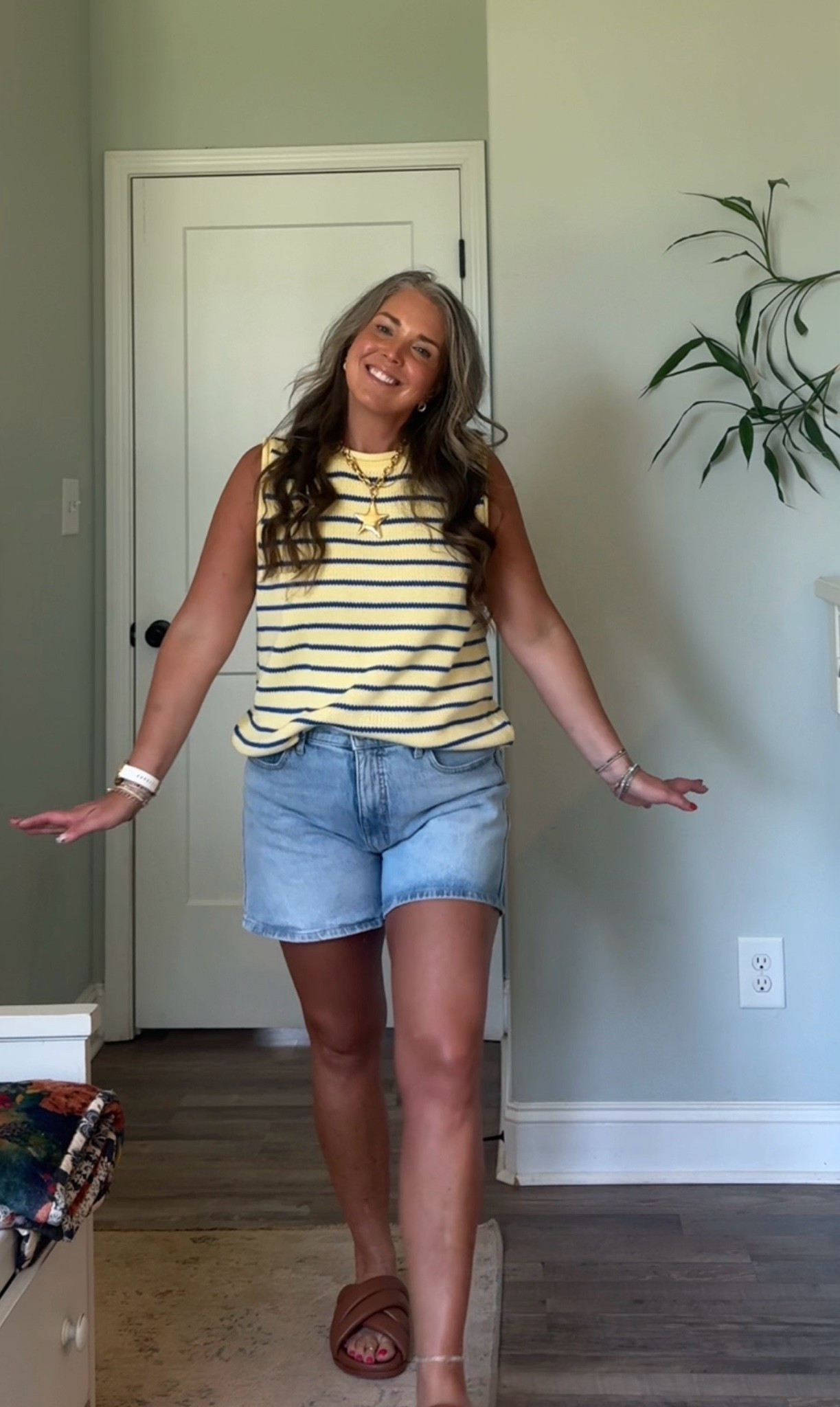 This Walmart outfit was an easy yes 💛
Top is large shorts 10

#LTKootd #LTKmomlife #LTKMidsize