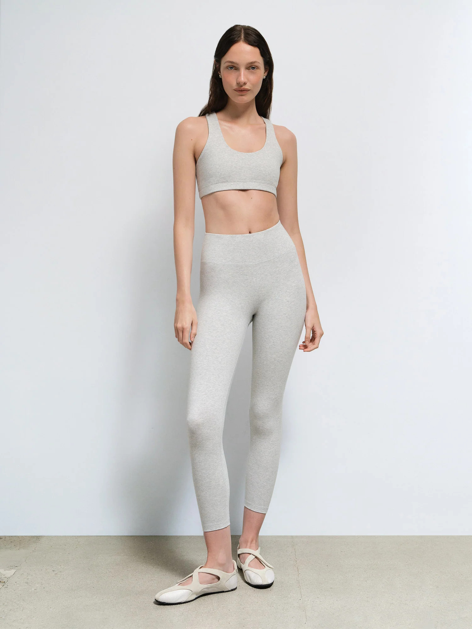 Organic Stretch Midi Legging | MATE The Label
