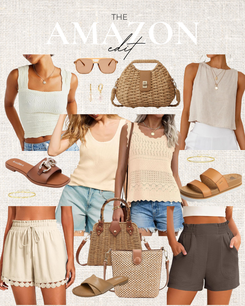 Who’s ready for a massive style haul of this week’s Amazon Fashion Finds? This cute crochet tank top from PRETTYGARDEN is a great way to start. Many are loving these trendy Dokotoo shorts to pair with tank tops! If you are looking for chic footwear, there are lots in this collection, like Reef’s platform sandals. Don’t forget to style your look with hoop earrings and FEISEDY’s retro sunnies!

#LTKSeasonal #LTKSaleAlert #LTKTravel
 

 
