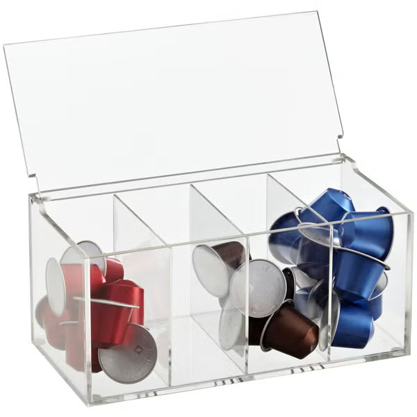 Acrylic Nespresso Coffee Pod Container | The Container Store
