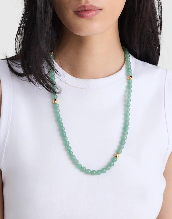 Madewell x Shopbop Semiprecious Beaded Necklace | Madewell