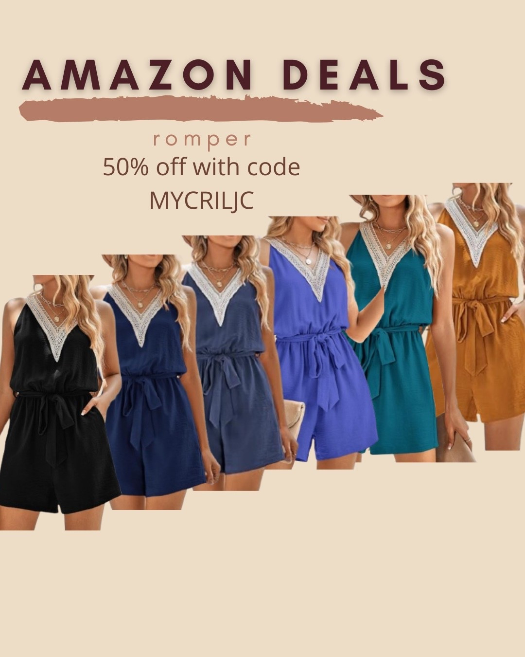 $15 ends 3/11

Amazon fashion
Amazon deals
Romper
Resort wear


#LTKSaleAlert