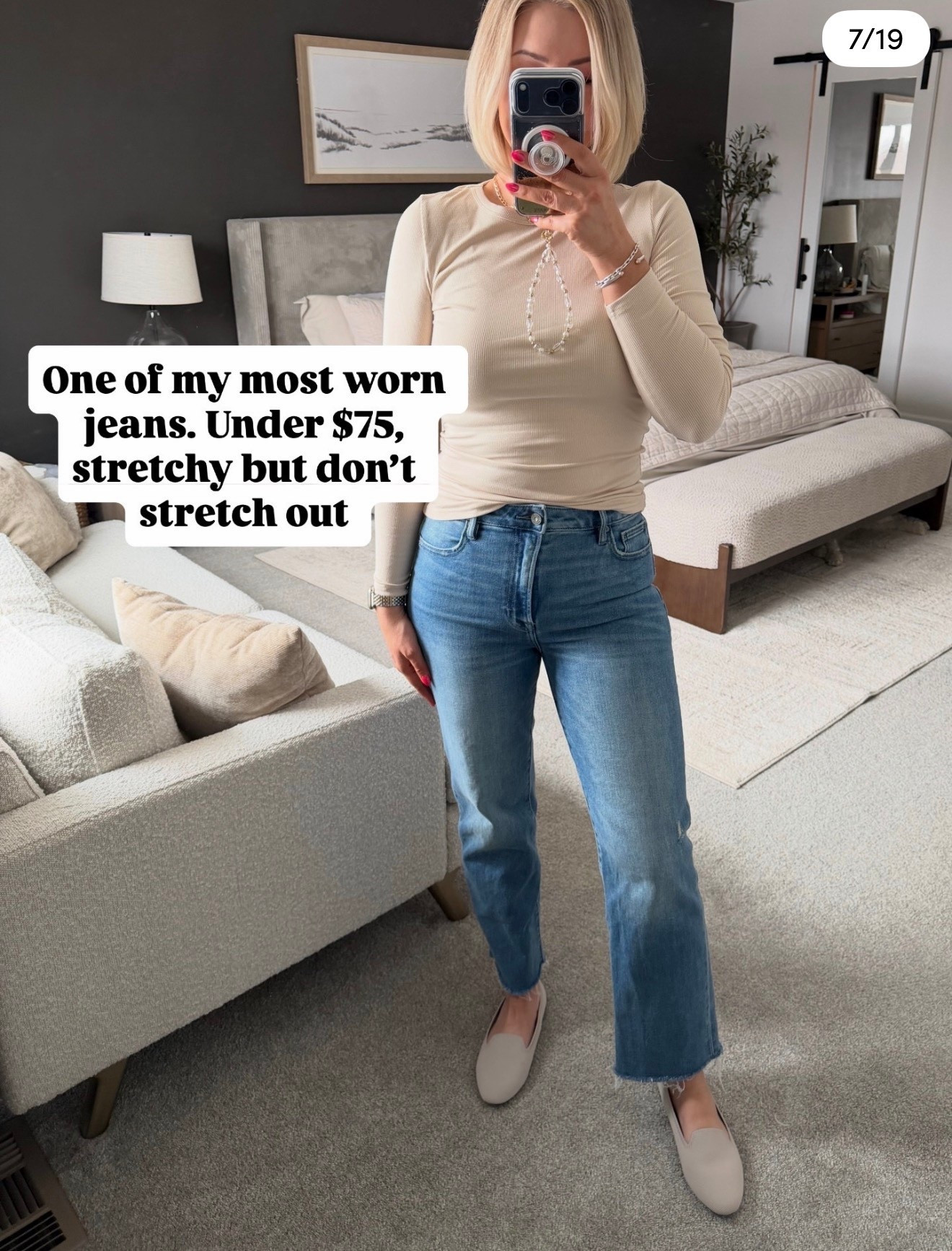 The best jeans under $75! Comfy and the perfect amount of stretch 

#LTKSaleAlert