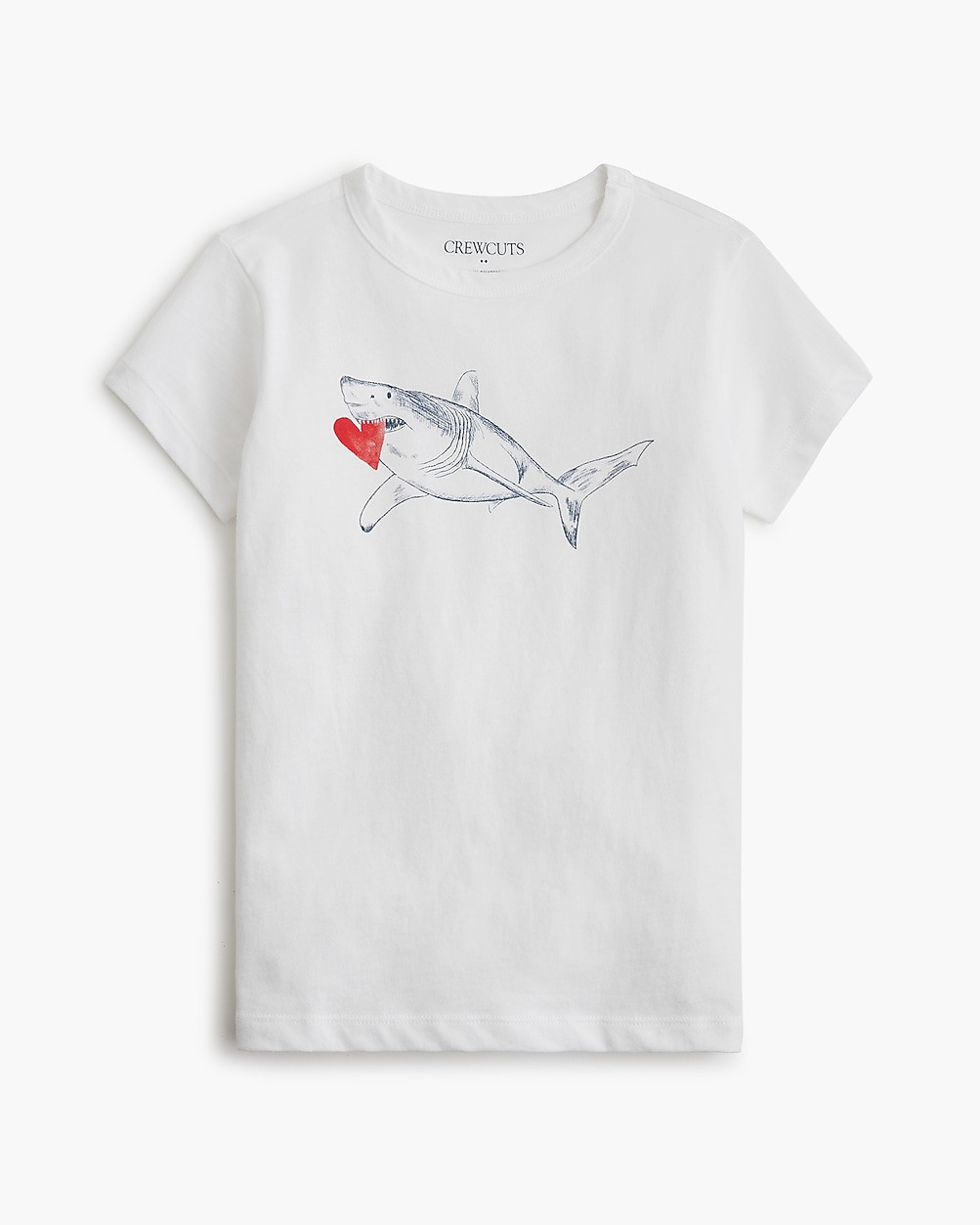 Boys' Valentine's shark graphic tee | J.Crew Factory